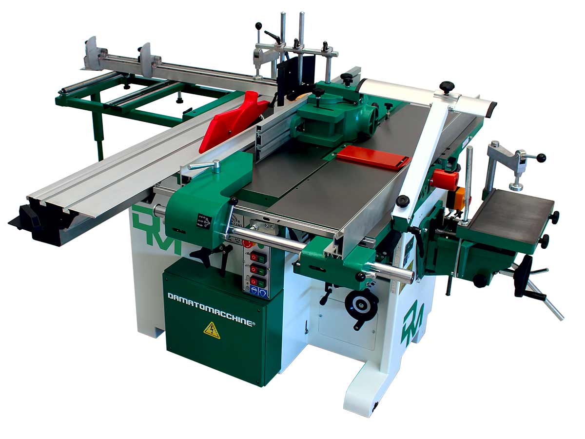 Mejor maquina combinada de carpinteria calidad precio de 7 operaciones 220v