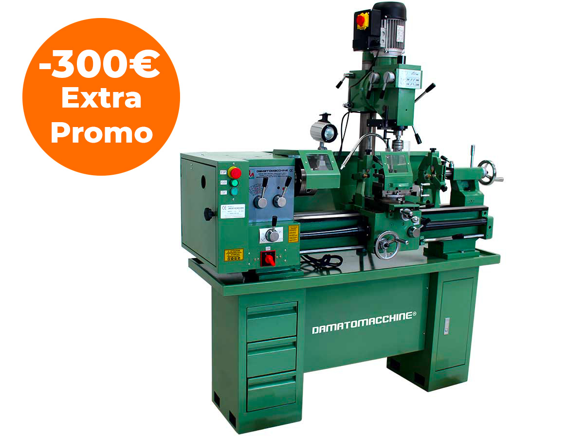 Torno- Fresadora Multitech Súper 800.3L